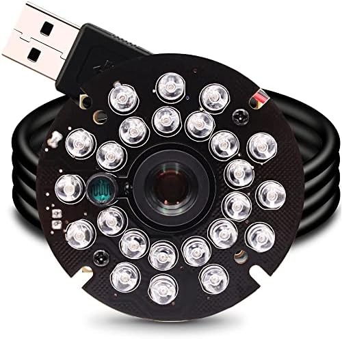 ELP USB Kamera Modülü ile Ses Gece Görüş Kızılötesi 1.0 Megapiksel 720 P usb Kamera ile IR Cut ve IR LED Video Gözetim