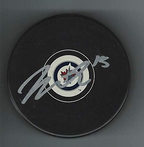 Matt HALİSCHUK İmzalı WİNNİPEG JETS Diski - İmzalı NHL Diskleri