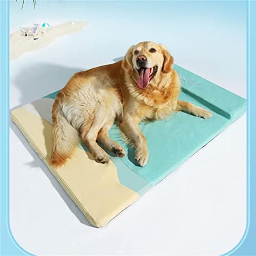 DHDM Yaz Büyük Köpek Dört Mevsim Evrensel Çıkarılabilir Ve Yıkanabilir Pet Yaz Kulübesi Kat Mat Uyku (Renk : D, Boyutu