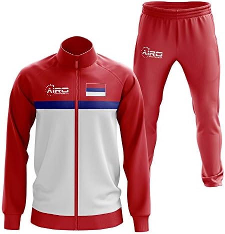 Airosportswear Sırp Cumhuriyeti Konsept Futbol Eşofmanı (Kırmızı)