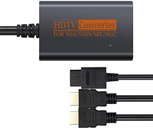 CAMWAY HDMI Kablosu N64 / SNES Konsolu, N64 HDTV için HDMI dönüştürücü Adaptör, destek 720 P Tak ve Çalıştır Harici