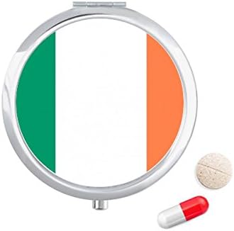 İrlanda Ulusal Bayrağı Avrupa Ülke Hap Durumda Cep tıbbi saklama kutusu Konteyner Dağıtıcı