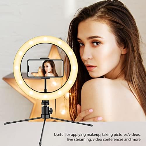 Parlak Selfie Halkası Üç renkli ışık Samsung Galaxy Note 5.3'ünüzle Uyumlu Canlı Akış/Makyaj/YouTube/TikTok/Video/Çekim