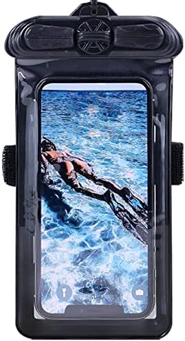 Vaxson telefon kılıfı Siyah, Oppo Find ile Uyumlu X2 Pro Su Geçirmez Kılıfı Kuru Çanta [Ekran Koruyucu Film ]